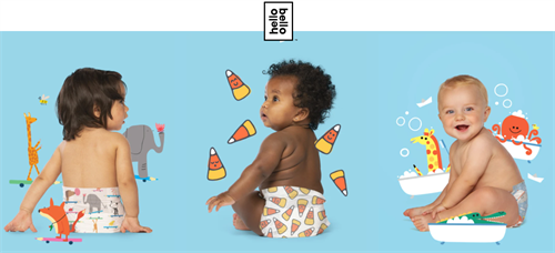 three babies in daipers